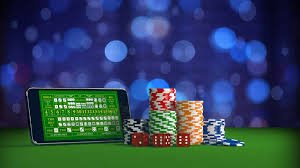 Layar permainan slot online pada perangkat mobile